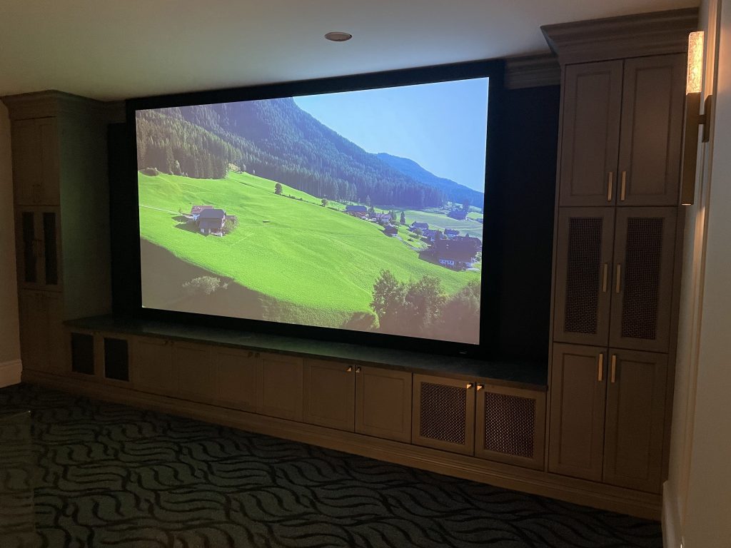 Projector On with Low Light