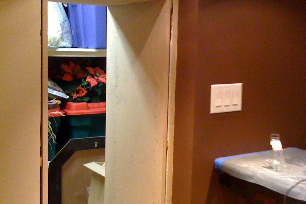 1. Custom Shelving Needed Here for Home Theater