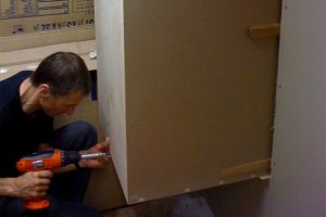 2. Finishing the Custom Shelving Unit