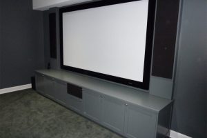 5. Home Theater Equipment Hidden Away