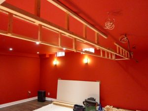 Framing a Bulk Head and Pre-Wire