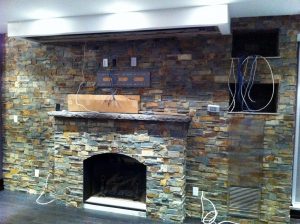 Pre-Wire for TV & Hidden Projection Screen