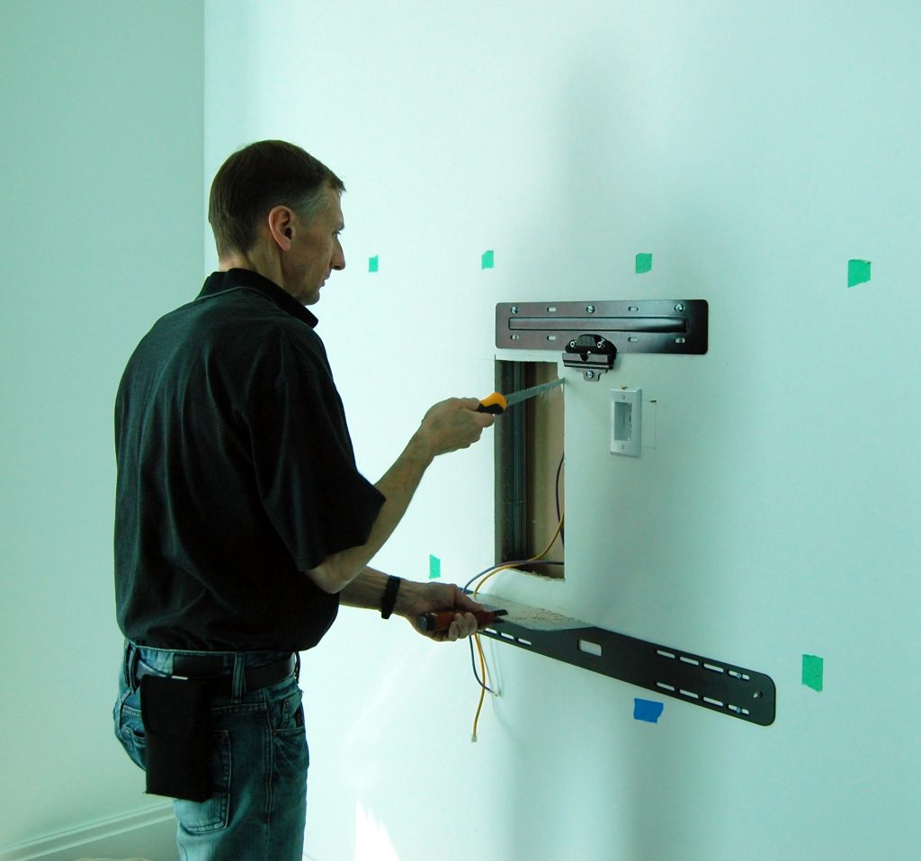 Wall Prep for Samsung Frame Install