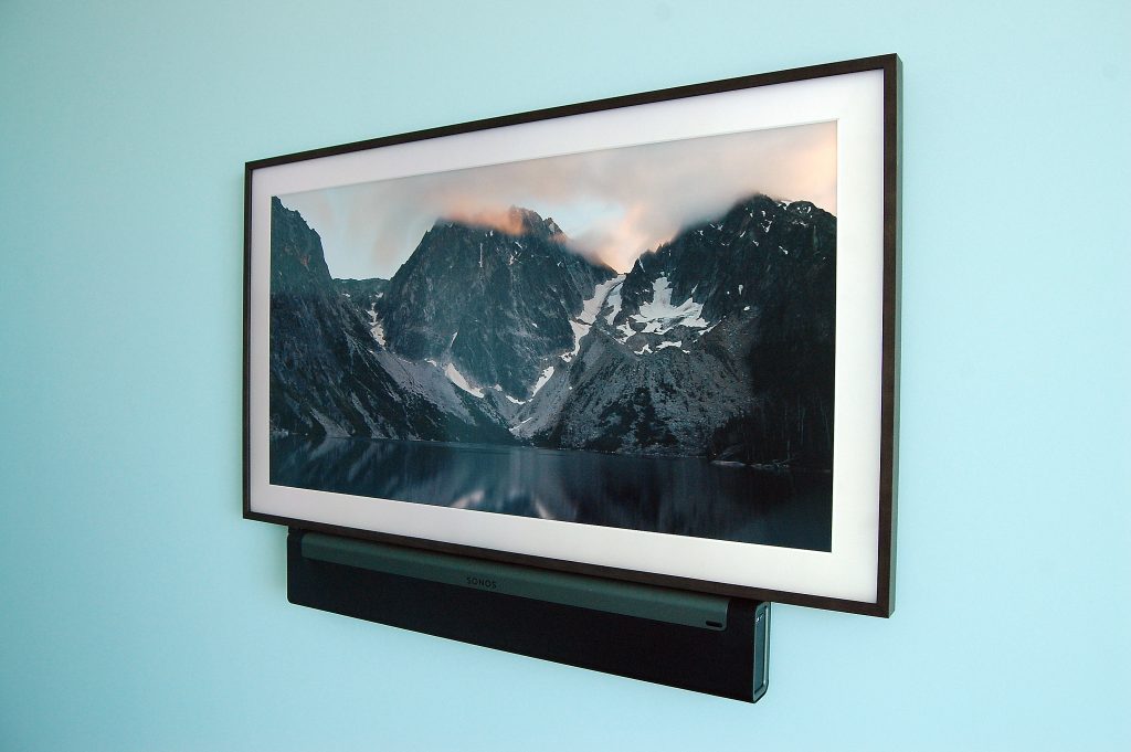 Samsung Frame with Sonos Playbar