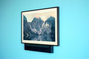 Samsung Frame with Sonos Playbar
