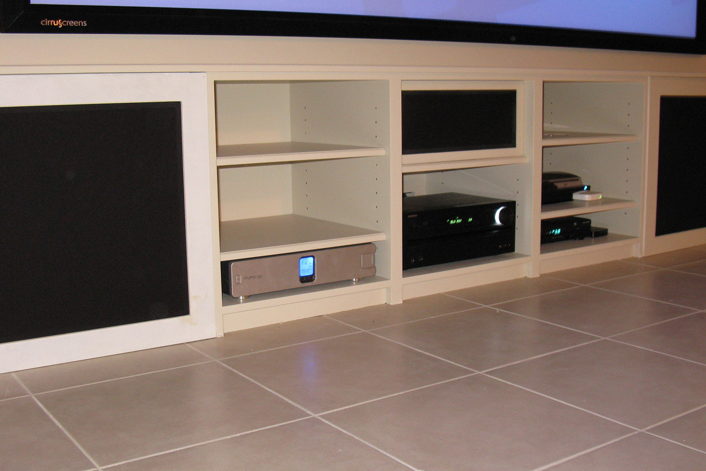 Custom Cabinetry by Toronto Home Theater