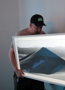 Mike Widerman Installing Samsung Frame