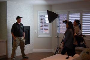 Homestars Filming Home Theater 101